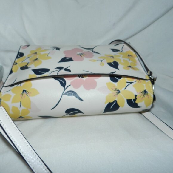 Kate Spade♠️Carson Lily💐Blooms Convertible Crossbody & Shoulder Bag♠️📦🏃🏻⚡🚚 - Picture 6 of 16
